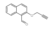 2-(2-PROPYNYLOXY)-1-NAPHTHALDEHYDE Structure