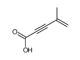 4-methylpent-4-en-2-ynoic acid Structure