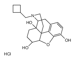 6β-Nalbuphine Hydrochloride Structure
