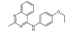 N-(4-ethoxyphenyl)-2-methylquinazolin-4-amine结构式