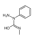 1-amino-3-methyl-1-phenylurea Structure