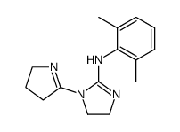 [1-(4,5-dihydro-3H-pyrrol-2-yl)-4,5-dihydro-1H-imidazol-2-yl]-(2,6-dimethyl-phenyl)-amine Structure