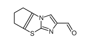 5H-Cyclopent[d]imidazo[2,1-b]thiazole-2-carboxaldehyde,6,7-dihydro-(9CI) structure