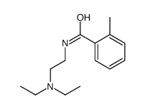 N-[2-(diethylamino)ethyl]-2-methylbenzamide Structure