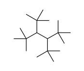 3,4-Bis(1,1-dimethylethyl)-2,2,5,5-tetramethylhexane Structure