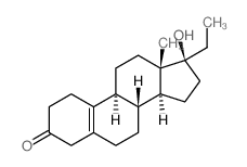 (8S,9S,13S,14S,17S)-17-ethyl-17-hydroxy-13-methyl-1,2,4,6,7,8,9,11,12,14,15,16-dodecahydrocyclopenta[a]phenanthren-3-one Structure