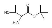 threonine tert-butyl ester Structure