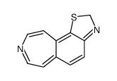 2H-Thiazolo[5,4-g][3]benzazepine(9CI) Structure