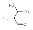 Butanal, 2-hydroxy-3-methyl-结构式