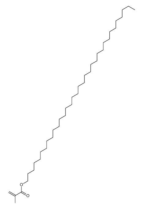 tetratriacontyl methacrylate Structure