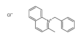 1-(benzyl)-2-methylquinolinium chloride structure