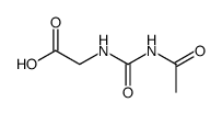 5-acetyl-hydantoic acid Structure