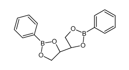 (4S)-2-phenyl-4-[(4S)-2-phenyl-1,3,2-dioxaborolan-4-yl]-1,3,2-dioxaborolane结构式