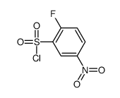 2-Fluoro-5-nitrobenzenesulfonyl chloride Structure