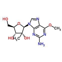 2'-C-甲基-6-O-甲基鸟苷图片