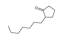 heptylcyclopentan-1-one structure