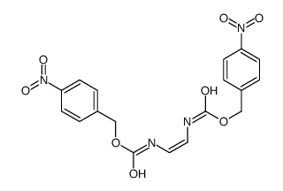 N,N'-Vinylenedicarbamic acid bis(p-nitrobenzyl) ester结构式