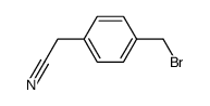 2-(4-溴甲基苯基)乙腈结构式