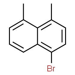 1-bromo-4,5-dimethylnaphthalene structure