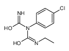 3-carbamoyl-1-(4-chlorophenyl)-1-ethylurea Structure