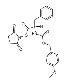 Z(OMe)-Phe-OSu结构式