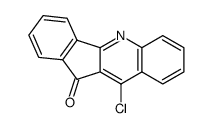 10-chloro-11H-indeno[1,2-b]quinolin-11-one Structure