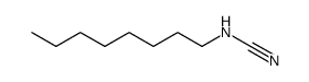 n-octyl cyanamide Structure