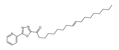 1-(5-pyridin-2-yl-1,3,4-oxadiazol-2-yl)octadec-9-en-1-one Structure