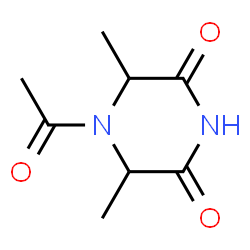 2,6-Piperazinedione,4-acetyl-3,5-dimethyl- structure