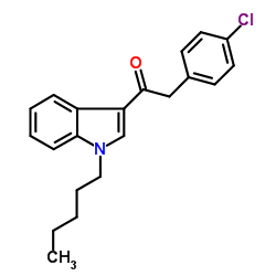 JWH 203 4-chlorophenyl isomer结构式