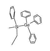 (R)-ethyl(methyl)(phenyl)(triphenylgermyl)silane Structure