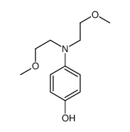 4-[bis(2-methoxyethyl)amino]phenol结构式