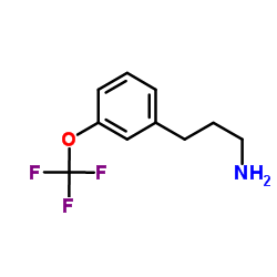 3-[3-(Trifluoromethoxy)phenyl]-1-propanamine Structure