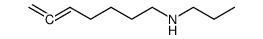 N-propylhepta-5,6-dien-1-amine Structure