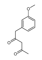 1-(3-methoxyphenyl)pentane-2,4-dione Structure