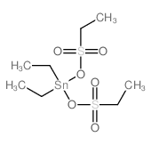 diethyltin; ethanesulfonic acid structure