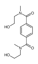 1-N,4-N-bis(2-hydroxyethyl)-1-N,4-N-dimethylbenzene-1,4-dicarboxamide Structure