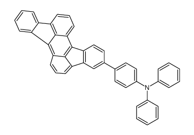 N,N-diphenyl-4-rubicen-5-ylaniline Structure