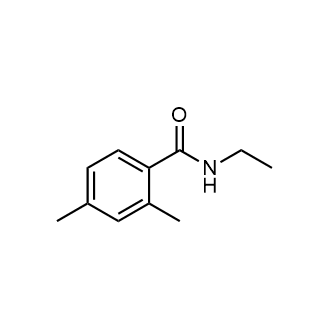 N-ethyl-2,4-dimethylbenzamide structure