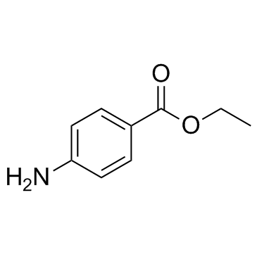 Benzocaine Structure