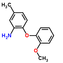 2-(2-Methoxyphenoxy)-5-methylaniline结构式