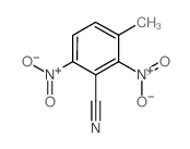 3-Methyl-2,6-dinitrobenzonitrile Structure