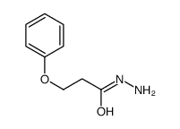 3-Phenoxypropanehydrazide Structure