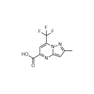 2-Methyl-7-(trifluoromethyl)pyrazolo[1,5-a]pyrimidine-5-carboxylic acid picture