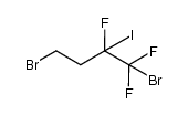 1,4-dibromo-2-iodo-1,1,2-trifluorobutane Structure