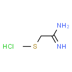 2-Methylsulfanyl-acetamidine hydrochloride结构式