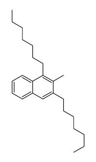 1,3-diheptyl-2-methylnaphthalene结构式