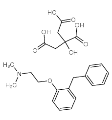 Phenyltoloxamine citrate Structure