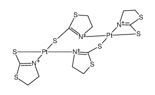 {Pt(tzdt)2}2 Structure