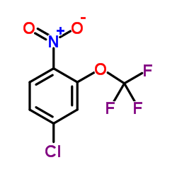 4-Chloro-1-nitro-2-(trifluoromethoxy)benzene Structure